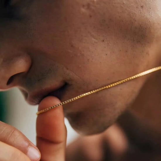 The Mono Chain – Slim Titanium Steel Necklace