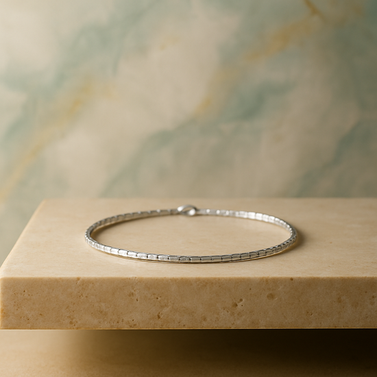 The Silhouette Chain Bracelet – Gold & Silver Veil Edition