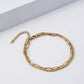 The Strand Set – Twisted Link & Chain Combo Bracelet