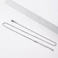 The Mono Chain – Slim Titanium Steel Necklace