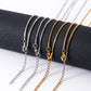 The Mono Chain – Slim Titanium Steel Necklace